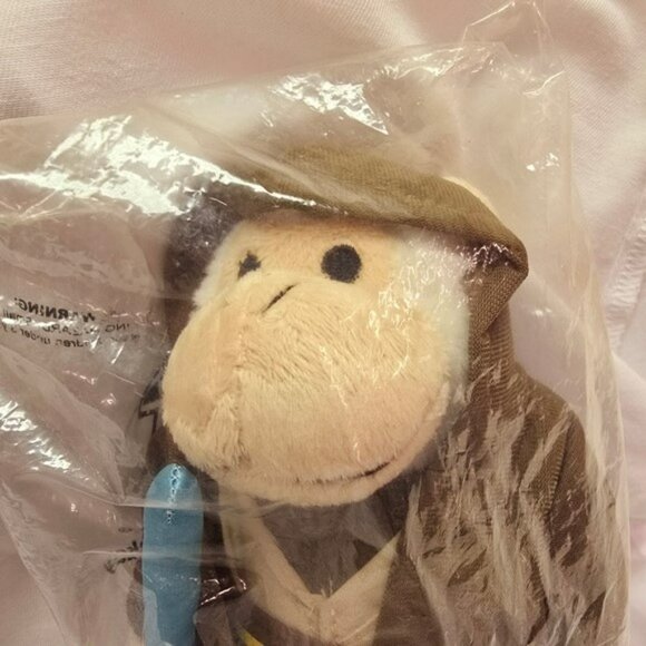 Rare Star Wars Jedi Rally Monkey Stuffed Toy Animal MLB Los Angeles Angels Obi - Picture 3 of 14